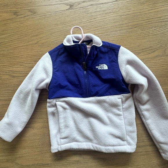 The North Face Other - The North Face Blue and White color block Fleece Jacket